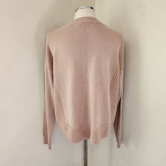 Aeropostale Pink Sweater Women's‎ Size Large - Picture 2 of 5